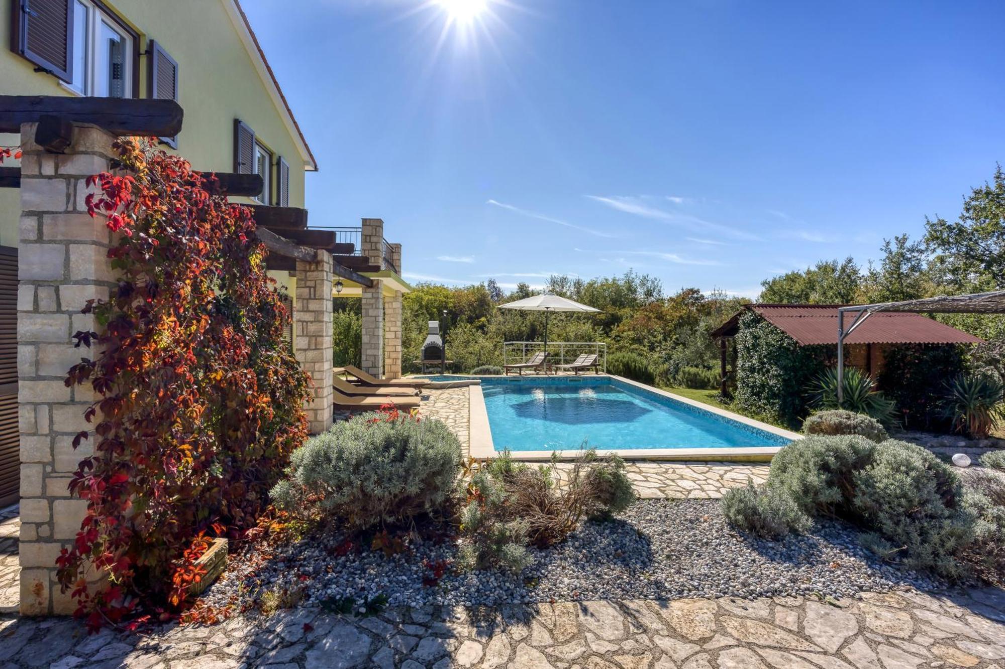 Villa Kontesici 14 Zelena Laguna エクステリア 写真