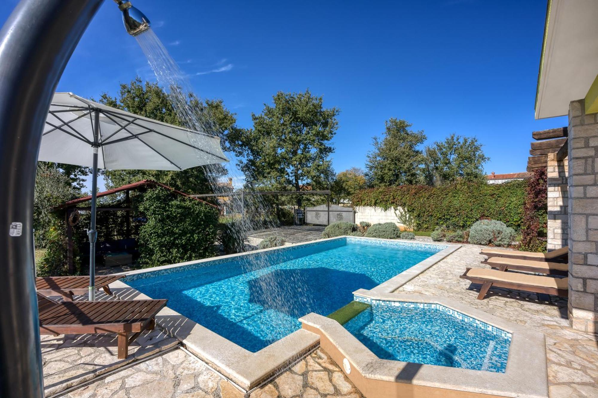 Villa Kontesici 14 Zelena Laguna エクステリア 写真